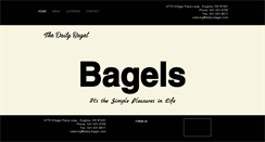 Desktop Screenshot of daily-bagel.com