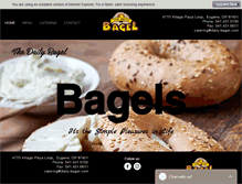 Tablet Screenshot of daily-bagel.com